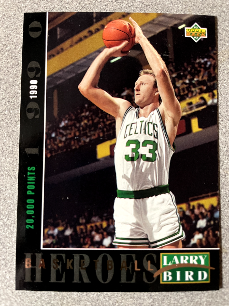 1992-93 Upper Deck Larry Bird Basketball Heroes Card #25 of 27