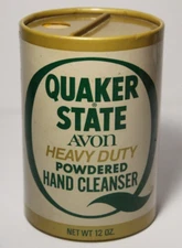 1970s NEW OLD STOCK NOS NEW VINTAGE QUAKER STATE OIL CAN HAND CLEANSER OIL CAN
