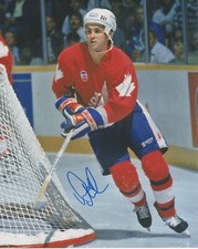 Team Canada Doug Gilmour Signed Autographed 8x10 NHL Photo COA #6