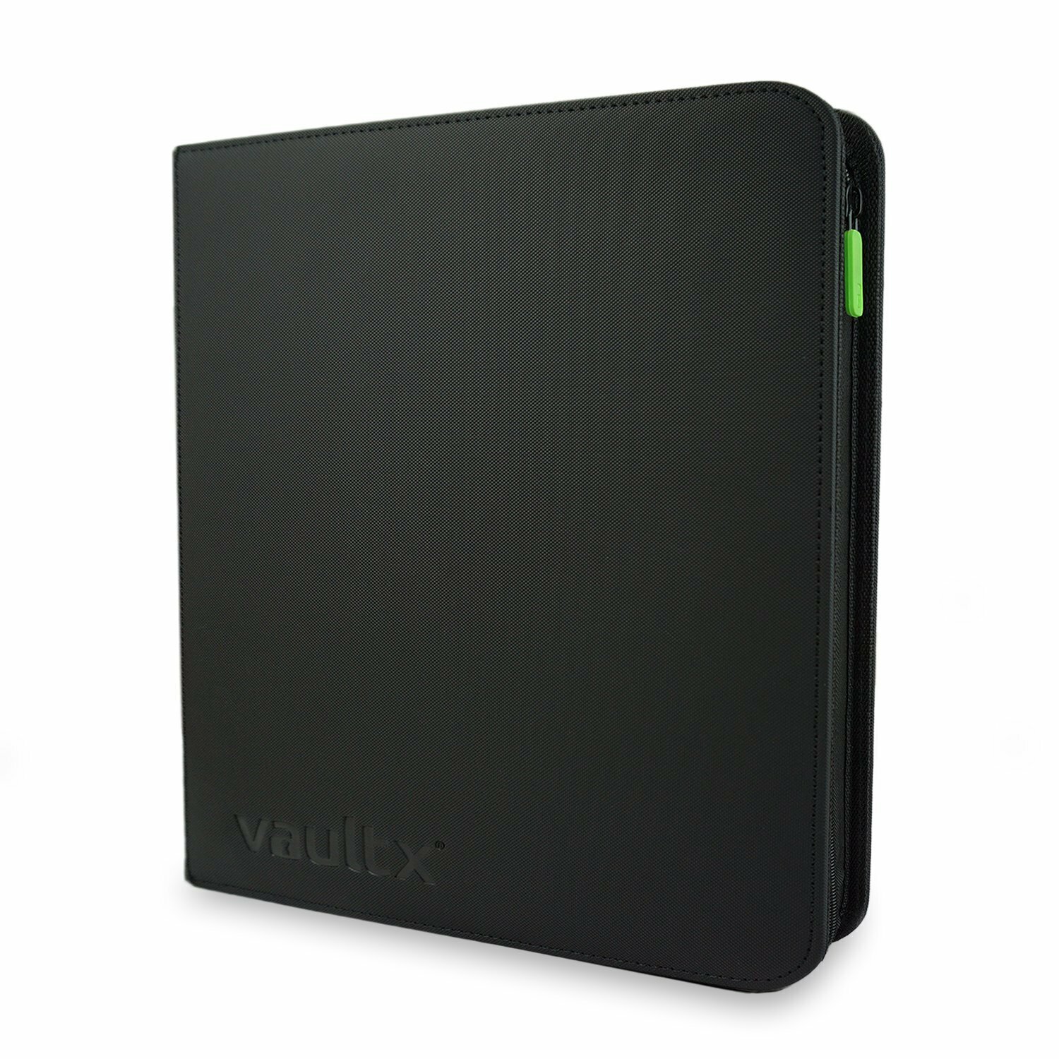 Vault X 12 Pocket eXo-Tec Zip Binder Signature Black