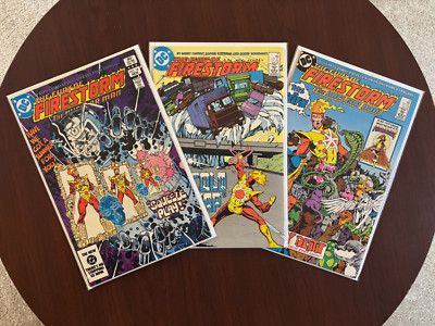 (Lot of 3 Comics) Fury of Firestorm #18 #21 #25 (DC 1983-84) Killer Frost Death