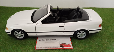 Minichamps 1:87 BMW M3 (E30) Cabriolet Année de construction 1988 blanc 870020231 modèle voiture
