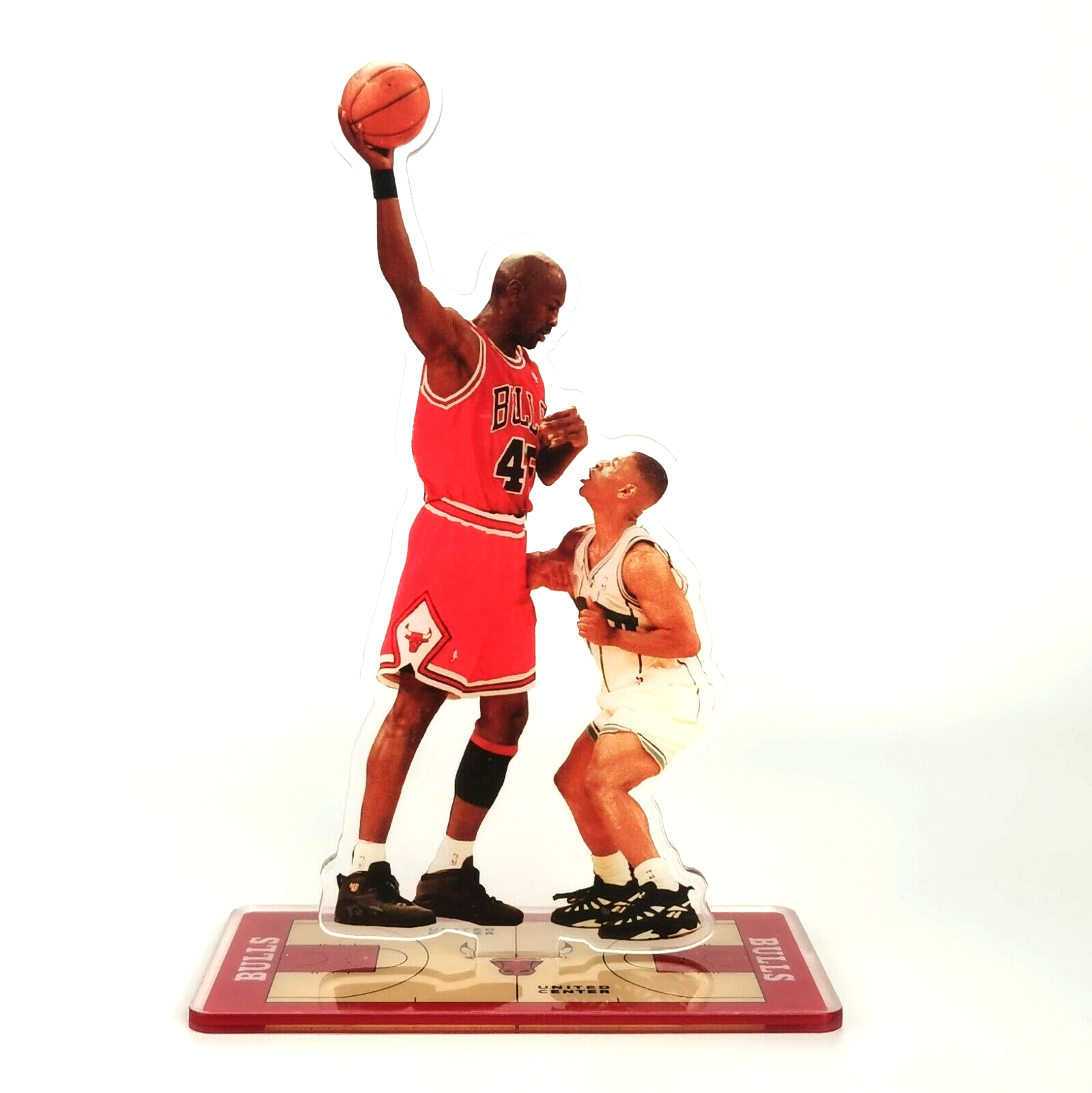 Michael Jordan Figure - #45 MJ Chicago Bulls Vs Tyrone Muggsy Bogues  Ornament | eBay