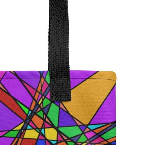 Paul Corps Stain Glass Effect Tote Bag Large | Made to Order | Gym Laptop Bag - Picture 8 of 18
