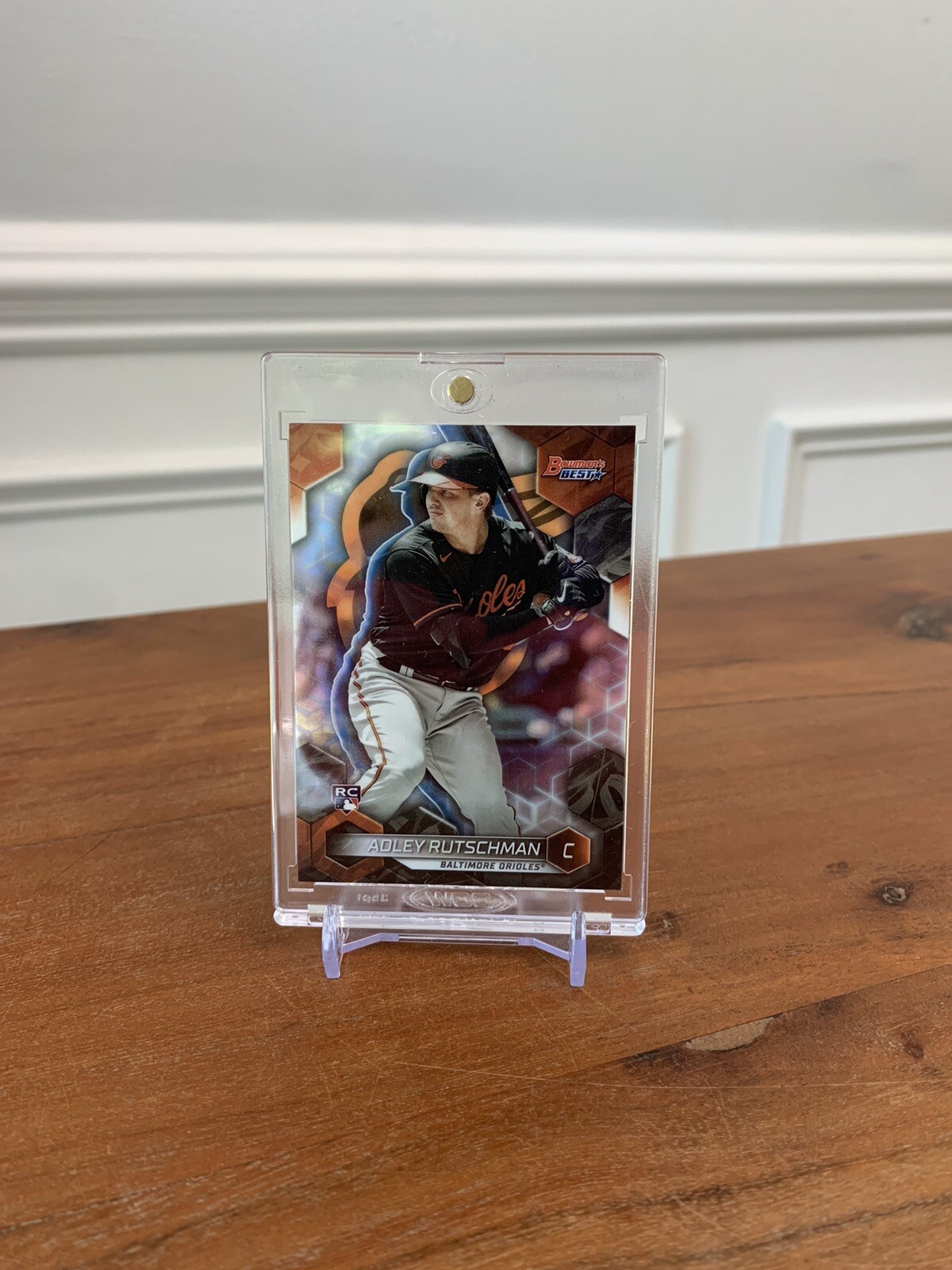 2023 Bowman's Best Adley Rutschman Refractor 57 Orioles