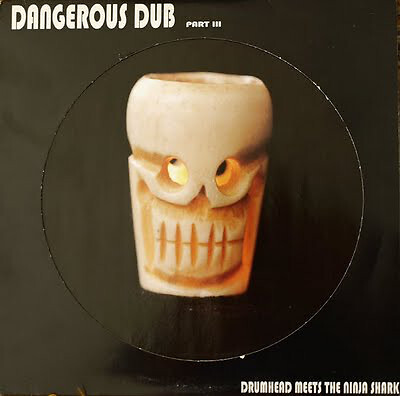 Drumhead Meets The Ninja Shark - Dangerous Dub Part III (LP, Album + 12'')