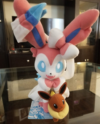 Pokemon Sylveon Pokemon Center ''Waku Waku Get'' 2013 Lottery Prize Plush