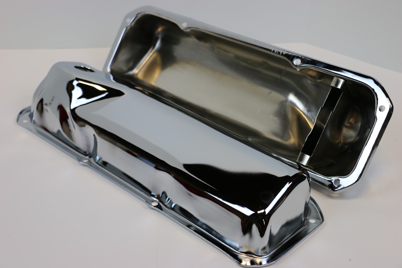 Ford 351C 351M 400M Chrome Engine Dress Up Kit Valve Covers 14" Air