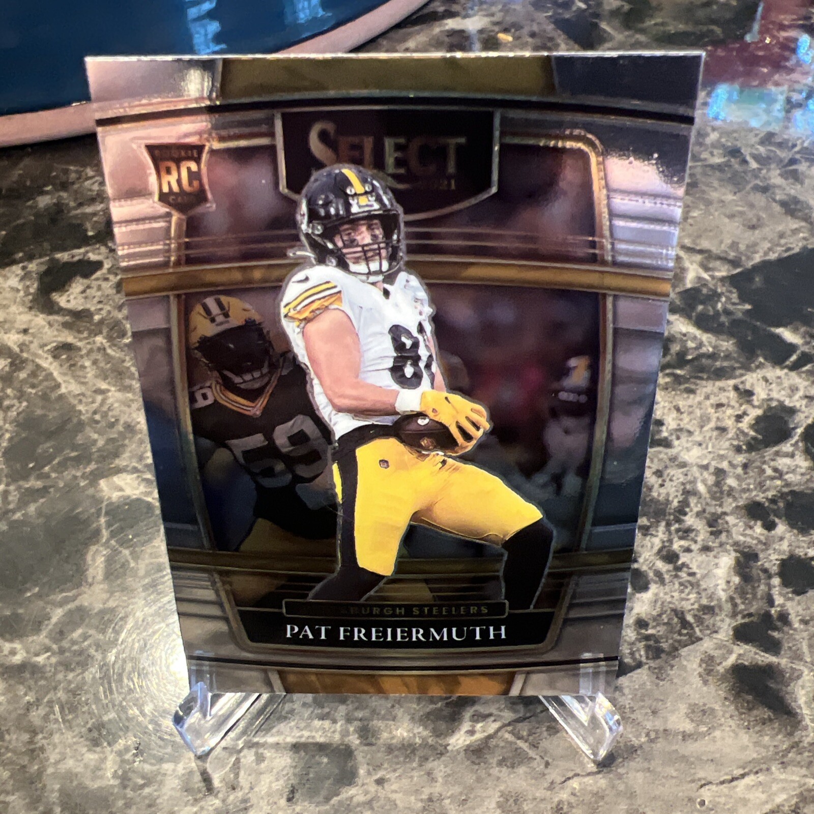 2021 SELECT PAT FREIERMUTH CONCOURSE RC #59 Pittsburgh Steelers Rookie Card