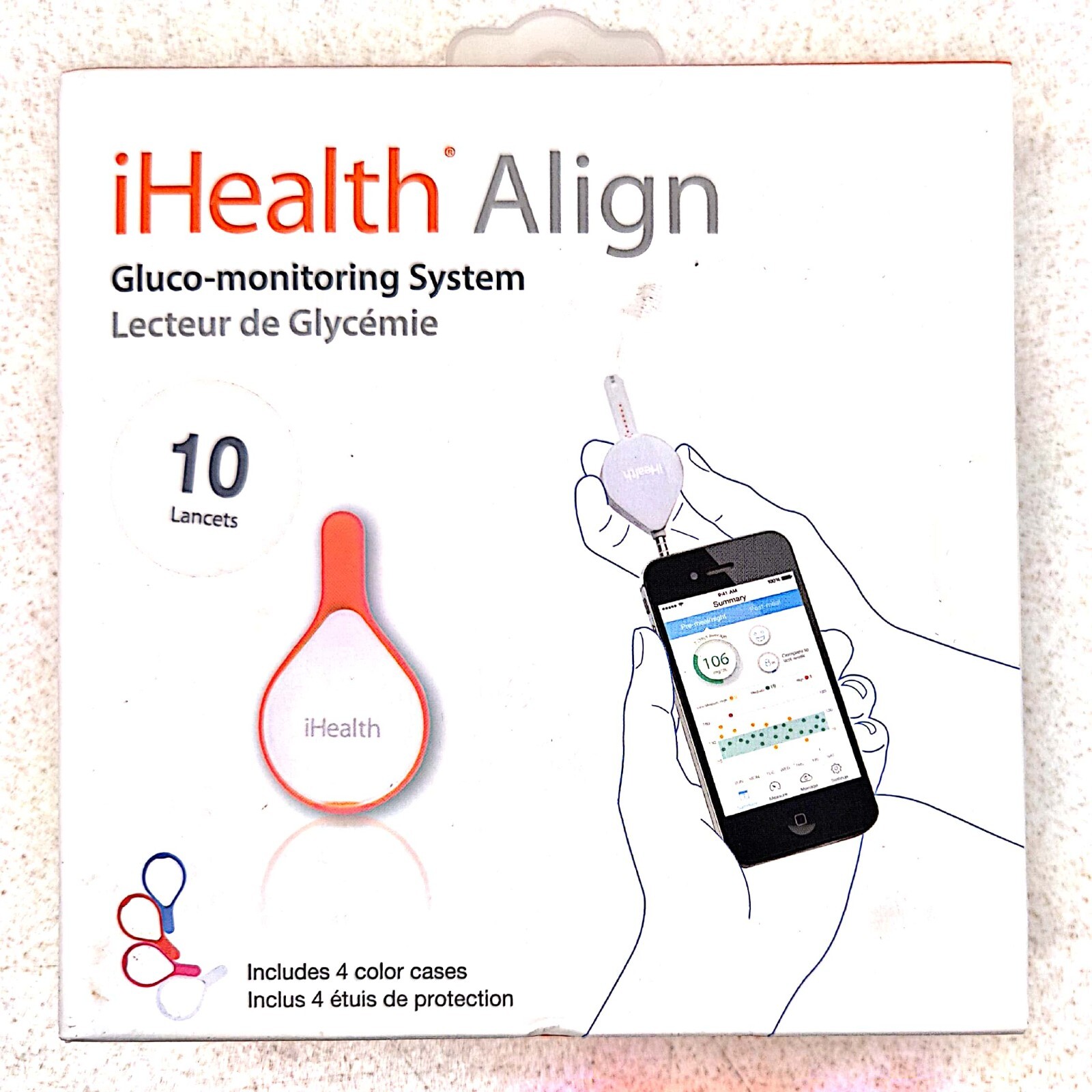 iHealth Align Blood Glucose Monitor | Smartphone Diabetes Testing