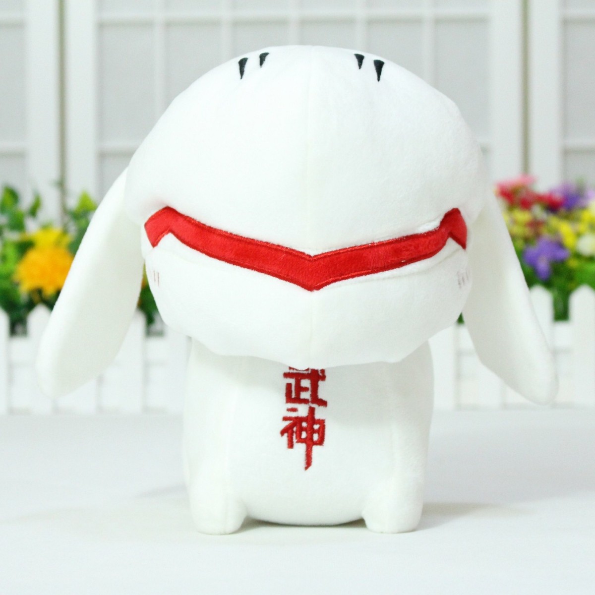 25CM Game OW Overwatch Genji Plush Doll Cosplay Stuffed Rabbit Toy