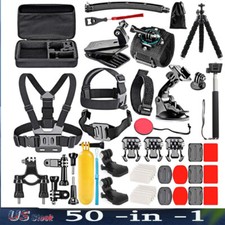 50 PACK Dive Case For Gopro Hero 13 12 11 10 9 Chest mount Accessory kit Bundle