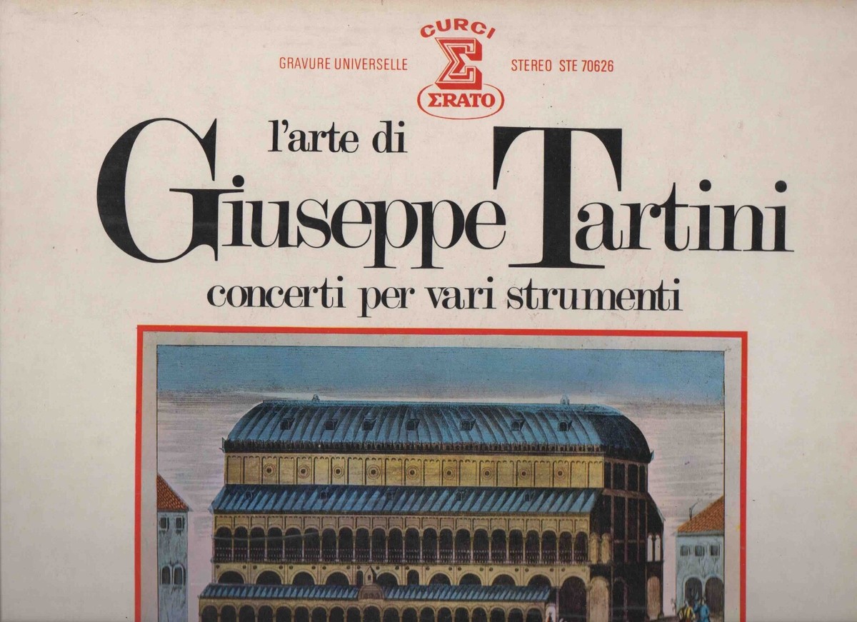 LP - TARTINI, L'arte di G. Tartini, concerti - ERATO STE 70626 | eBay