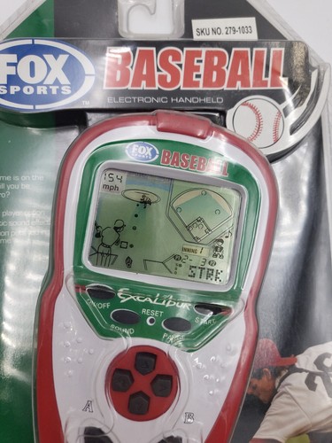 Fox Sports Baseball Electronic Handheld Game Excalibur FX202-CS New - Picture 2 of 6