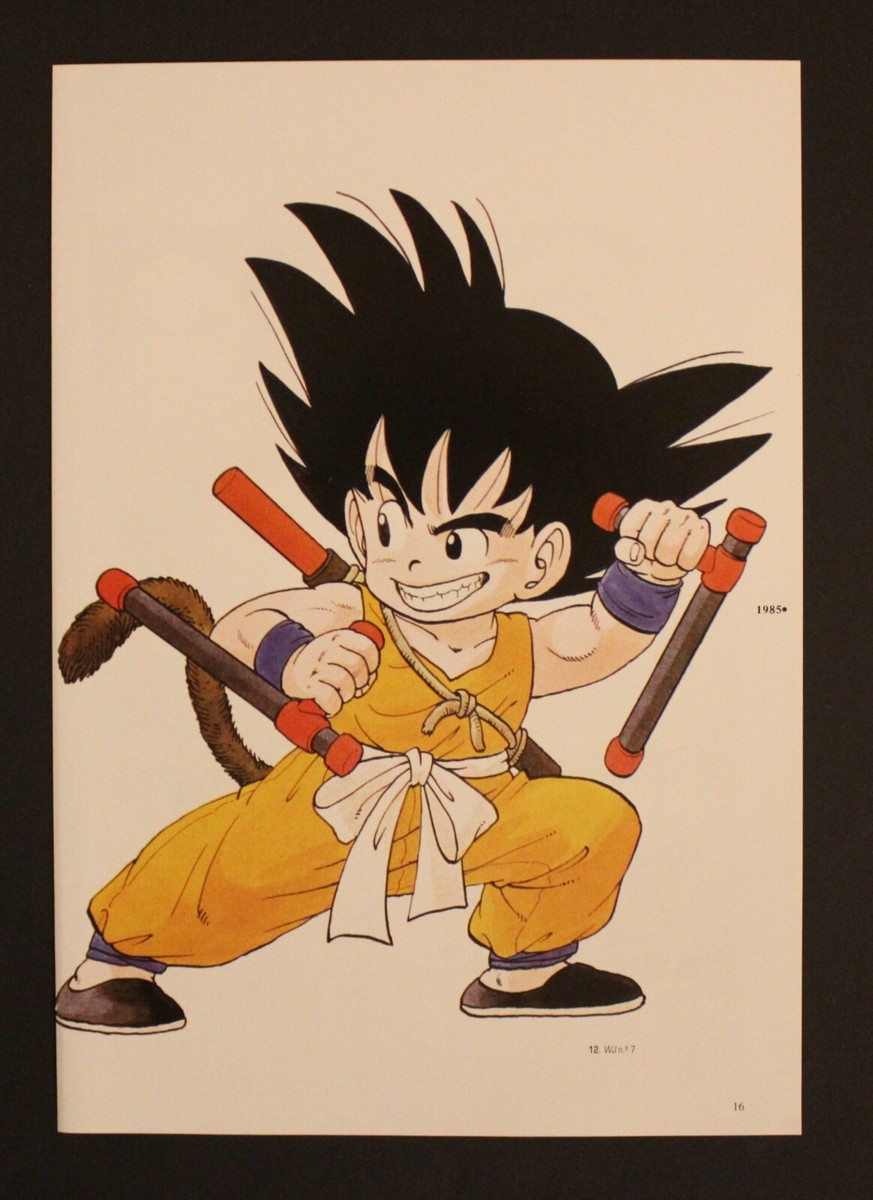 1996 Dragon Ball DOUBLE-SIDED MINIPOSTER 2 Posters in 1 (10