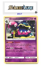 Carte Pokemon Grotadmov d'Alola 58/149 Soleil et Lune Holo édition française