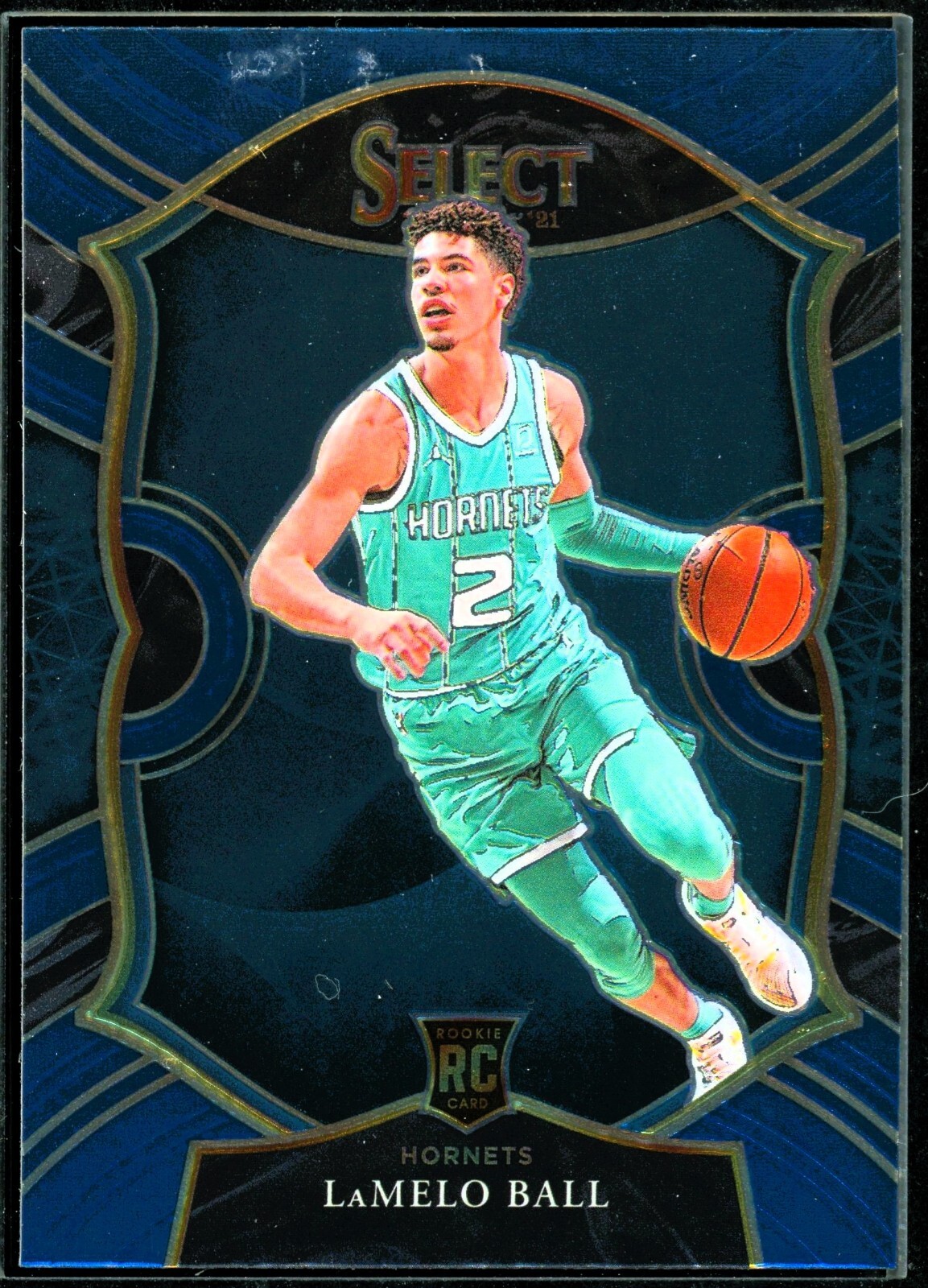 2020-21 Panini Select LaMelo Ball Blue Concourse RC #63
