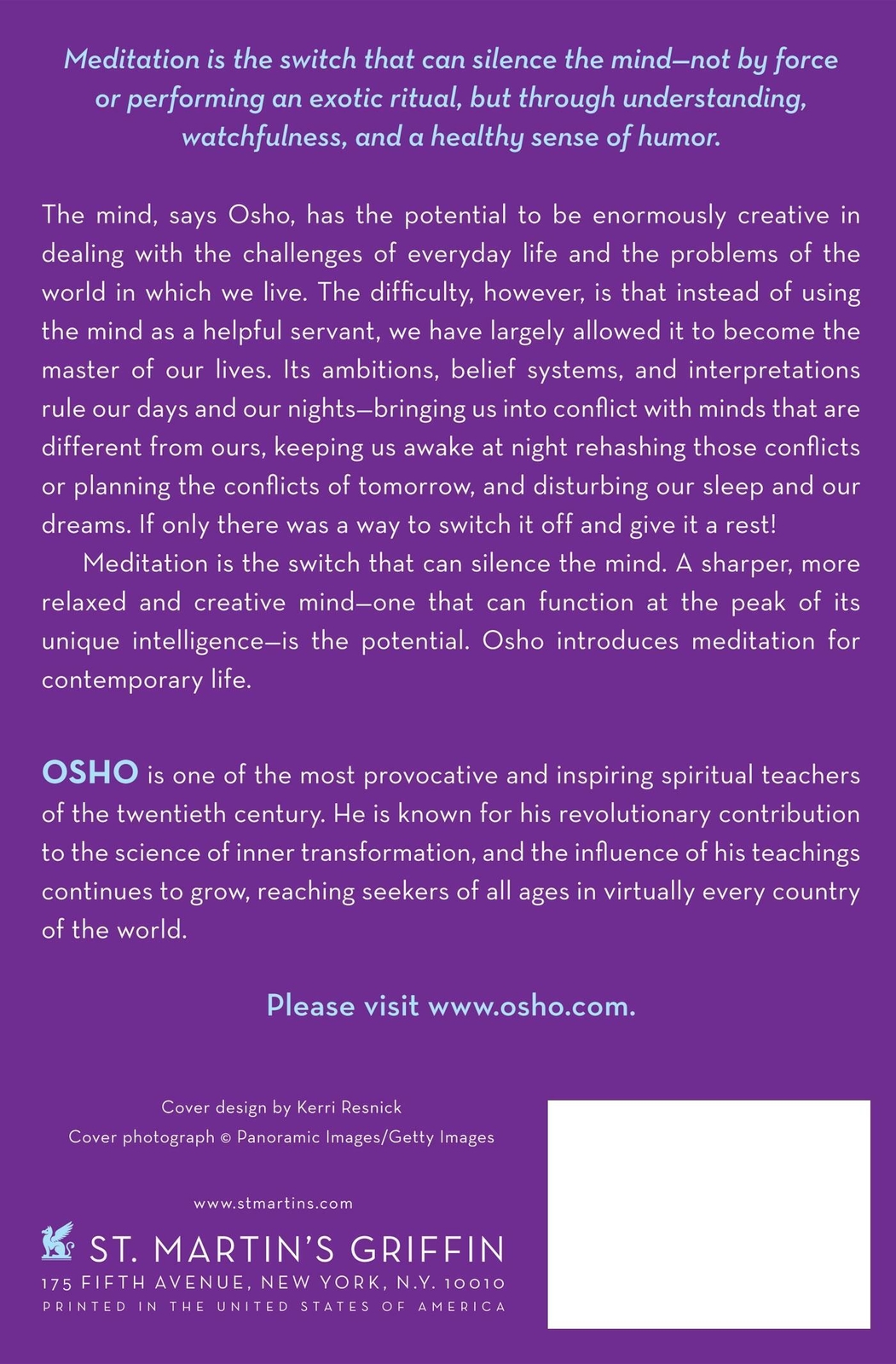 Thumbnail - Learning To Silence The Mind | Wellness Through Meditation | Osho |