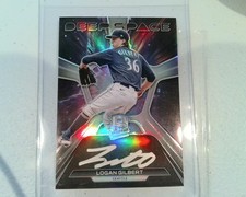 2022 Panini Chronicles Spectra Deep Space Signatures Logan Gilbert DSS-LG AUTO