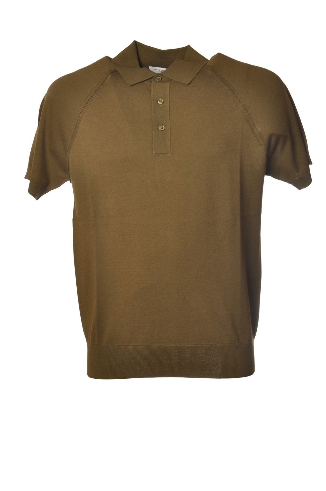 Поло manica corta da Uomo Paolo Pecora Taglia XL зеленого цвета