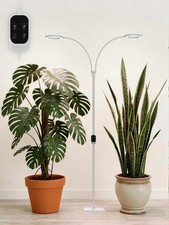 Full Spectrum LED Grow Light Floor Lamp for Indoor Plants, Adjustable Height
