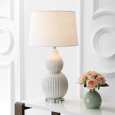 JONATHAN Y Contemporary Thatcher LED Table Lamp