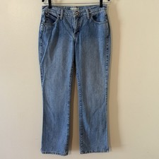 Wrangler Blue Cowgirl Cut Cash Womens Jeans Light Wash 5 Pockets Size 7/8 x 30