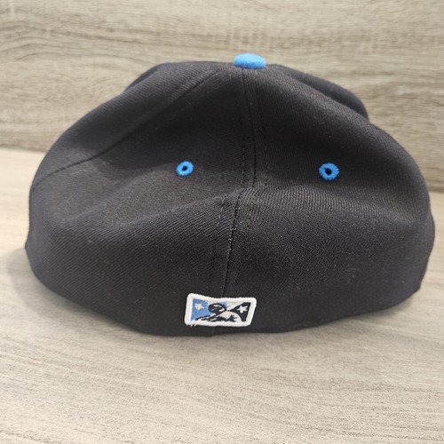 Sombrero Tampa Tarpons Talla 8 Negro Azul Ligas Menores Béisbol MiLB New York Yankees - Imagen 3 de 5