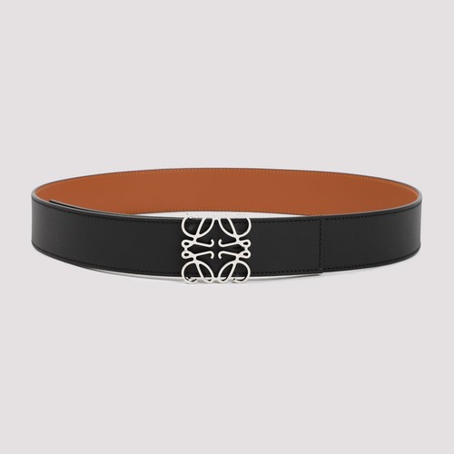 LOEWE Tan/Black Reversible 40mm Belt New & Authentic