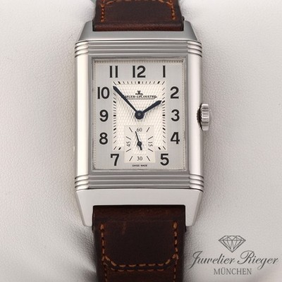 Jaeger Le Coultre Reverso Classic Large Duoface Q3848422 2019 Stahl Handaufzug