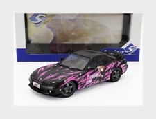 SOLID 1810605 MAZDA - RX-7 (FD3RS) WORKS ITASHA CLUB COUPE 1999 - BLACK FUCHSIA