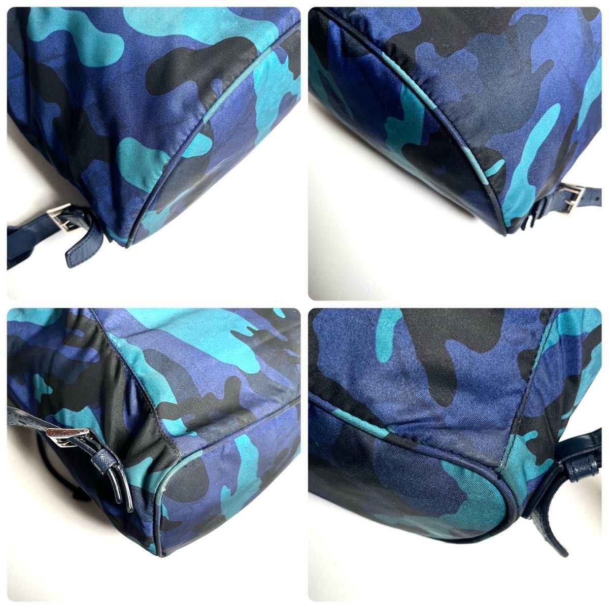 model Excellent condition PRADA triangular logo c… - image 5