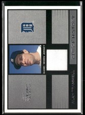 2003 Flair Greats #NNO Alan Trammell Cut of History Game Used
