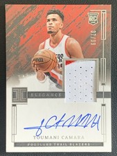 Toumani Camara 2023-24 Panini Impeccable Elegance Jersey Auto RC /99 #136