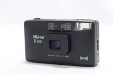 【No US Duty Mint】Nikon AF600 Panorama Point & Shoot 35mm film Camera Black-#5419