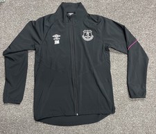 Everton FC leichte Umbro Sportpesa Jacke schw...