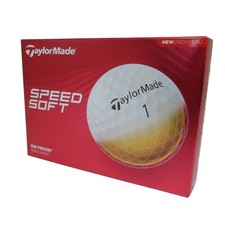 TaylorMade SpeedSoft Golf Balls 1 Dozen Soft Feel, High Visibility NEW