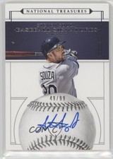 2016 National Treasures Baseball Signatures 49/99 Steven Souza Jr Auto 1ar2