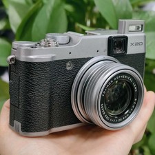 Fujifilm X20 12.0 MP 4x Zoom 1080p HD Video Digital camera Silver 90%New English