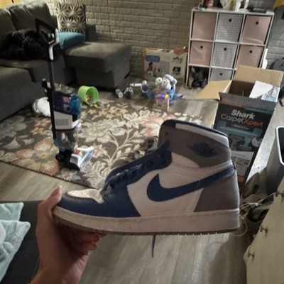 Nike Air Jordan 1 Retro High Blue White Gray Colorblock High  display picture 1