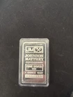 Johnson Matthey 1oz Fine Silver Bar (In case)  JM BAR