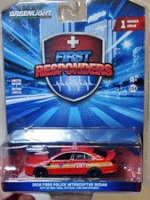 Greenlight GREEN MACHINE Ford Police Interceptor FDNY New York First Responder