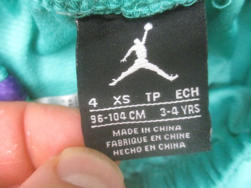 Air Jordan Size 3-4 YRS Toddlers Blue Stretch Waist Training Running Shorts 886 - Picture 4 of 6