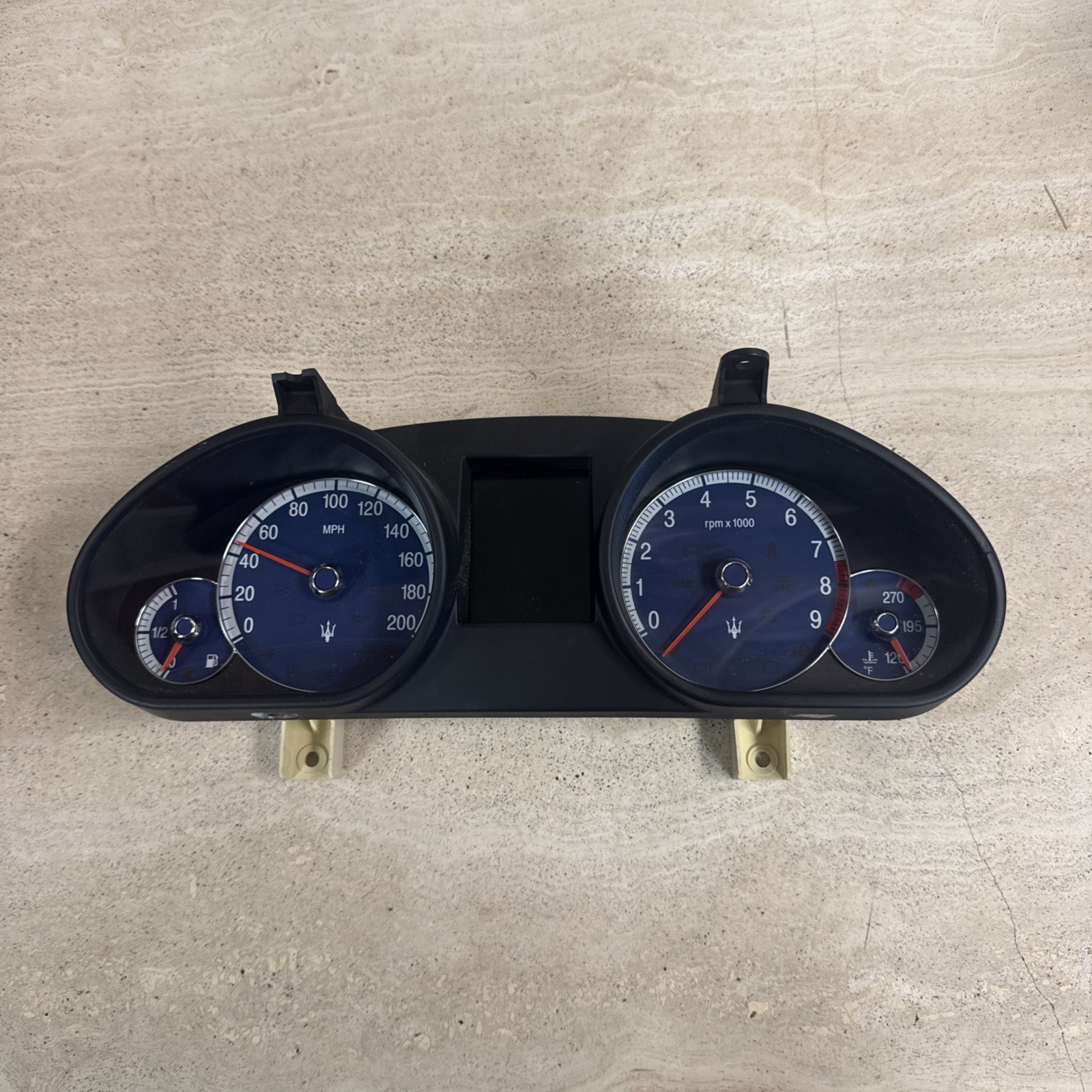 Maserati Quattroporte Cluster Instrument Gauge Speedometer OEM