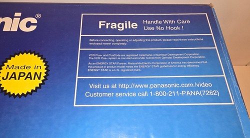 (NEW) Panasonic PV-9451 Omnivision 4-Head VCR Video Player Hi-Fi Stereo (SEALED) - Picture 9 of 10