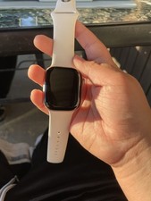 Apple Watch SE 1st Gen 40mm GPS 32GB Rose Gold Aluminum White Silicone Band