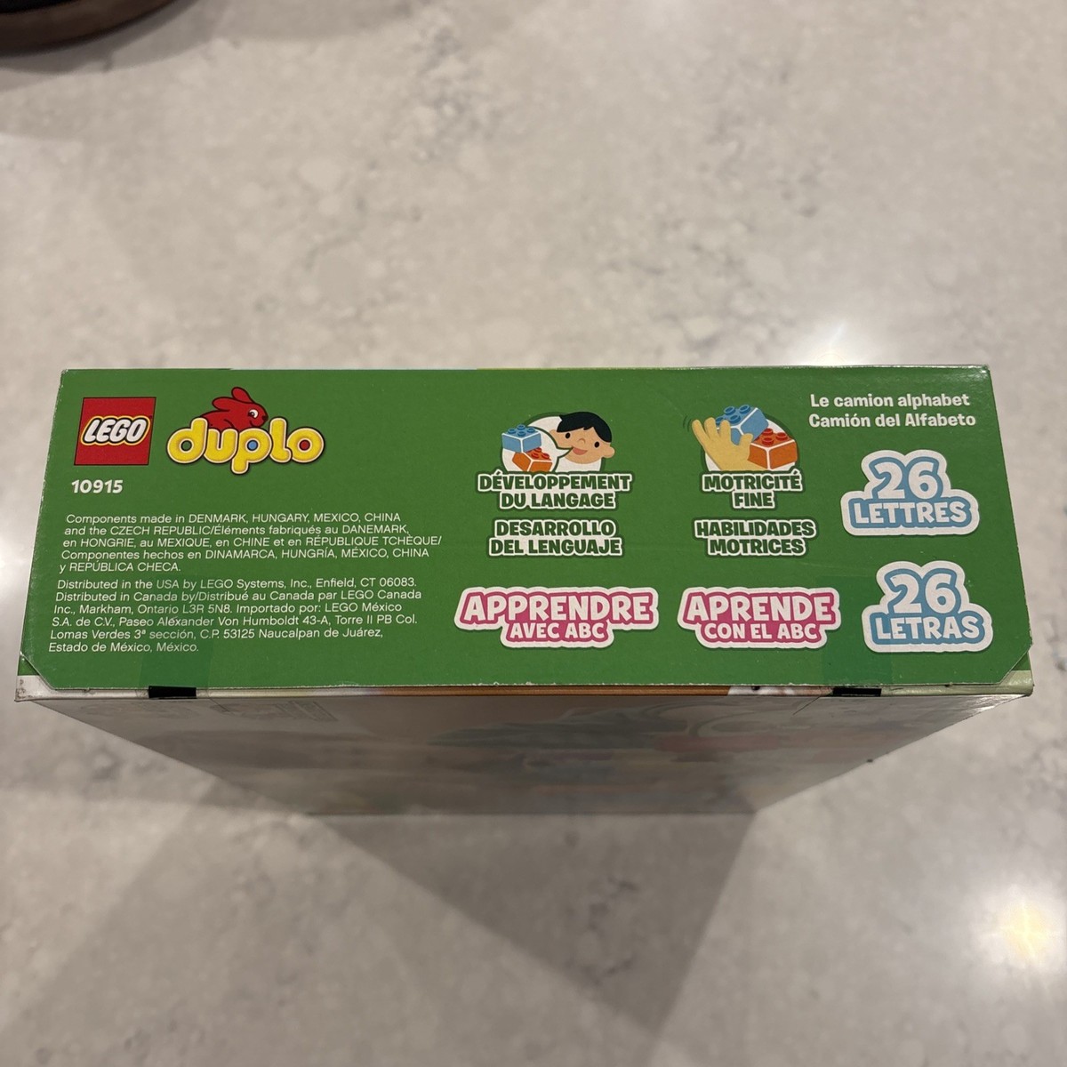 LEGO DUPLO: Alphabet Truck (10915) Excellent Retail Quality