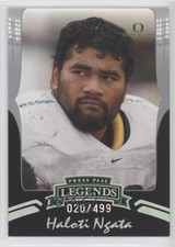 2006 Press Pass Legends Silver 20/499 Haloti Ngata #S32 0a7