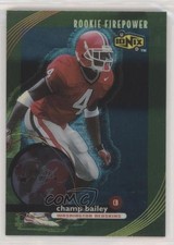 1999 UD Ionix Rookie Firepower Champ Bailey #71 HOF 0a4v