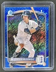 2025 Bowman Kevin McGonigle Chrome Blue Shimmer Refractor 1st #/150 Tigers